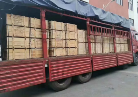 便攜式電動葫蘆廠家喜迎開門紅,發(fā)貨車隊綿延3公里
